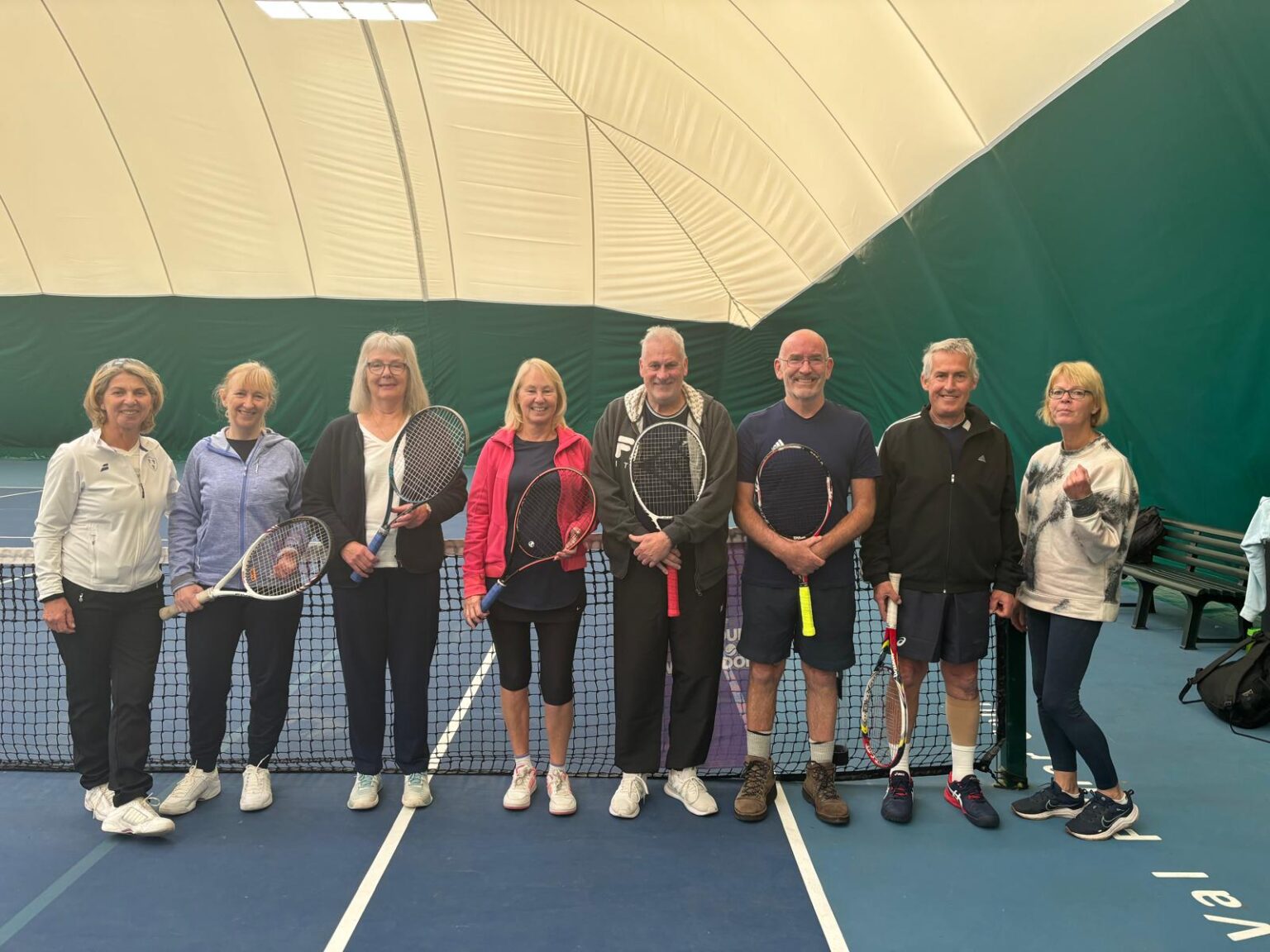 Manor Road Tennis Walkers win championship Lymm RFC